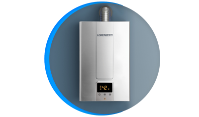 aquecedor de agua a gas lorenzetti lz 1600de i inox digital descricao