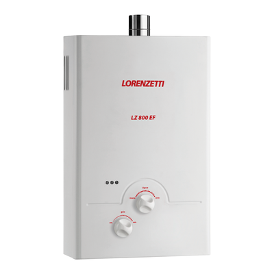 aquecedor de agua a gas lorenzetti lz 800ef capa 01