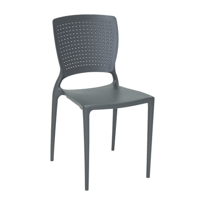 cadeira tramontina safira em polipropileno reciclado 92048007 grafite 01